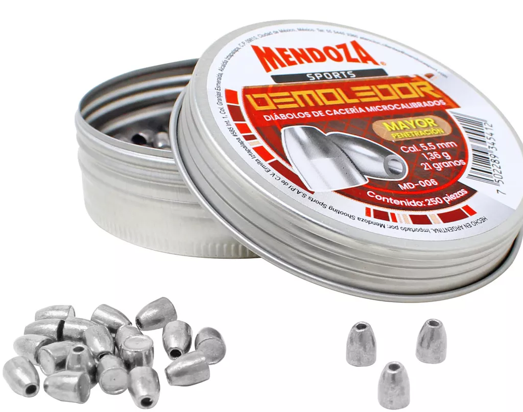 DIABOLO MENDOZA DEMOLEDOR 5.5 x 250 PZAS MD-006