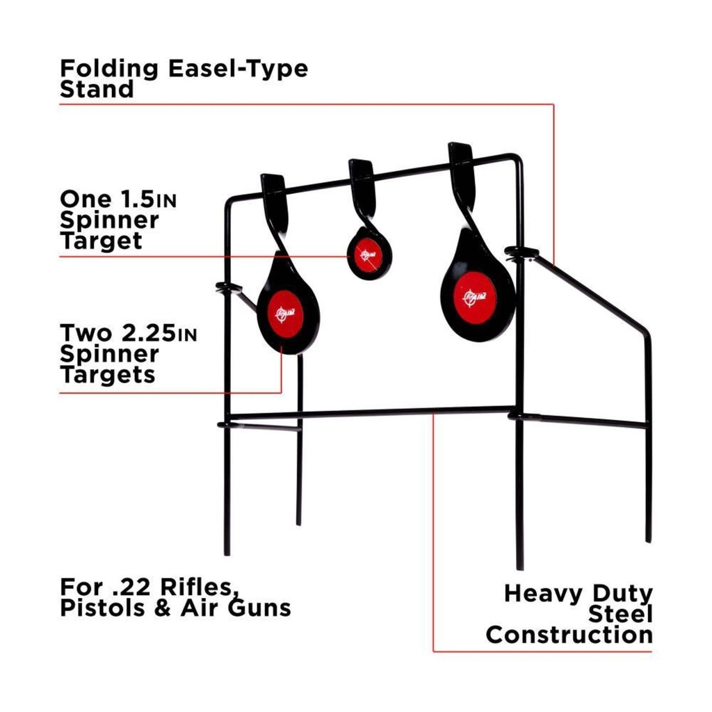DIANA ALLEN METAL SPINNER P/.22 1526