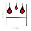 DIANA ALLEN METAL SPINNER P/.22 1526