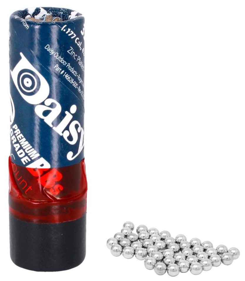 MUNICION ACERO DAISY PLATEADAS 530 TUBO C/350 990530-950