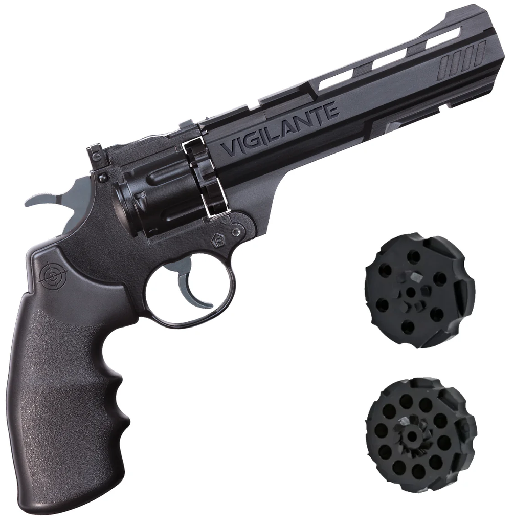 PISTOLA CROSMAN CAL 4.5 REVOLVER  CCP8B2