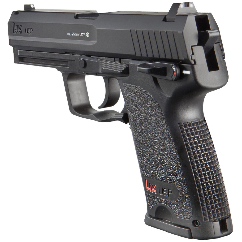 PISTOLA H&amp;K USP NEGRA CO2 BB 400 FPS CALIBRE 4.5 2252300