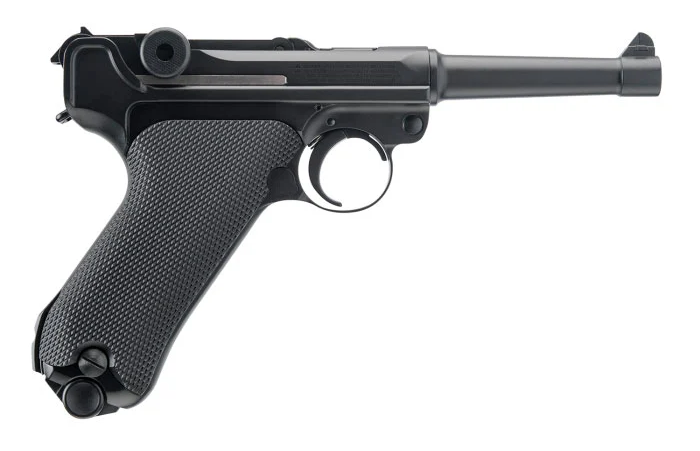 PISTOLA LEGENDS P08 NEGRA CO2 BBS 410 FPS RETROCESO CALIBRE 4.5 2251803