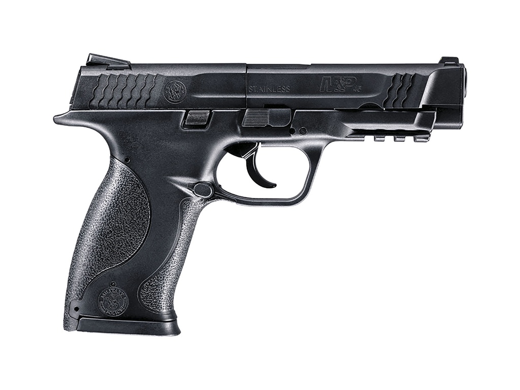 PISTOLA S&amp;W M&amp;P 45 NEGRA CO2 BBS Y DIABOLOS CALIBRE 4.5 2255060