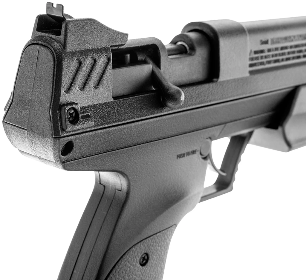 PISTOLA UMAREX STRIKE POINT NEGRA BOMBEO DIABOLO 550 FPS CALIBRE 4.5 2251350