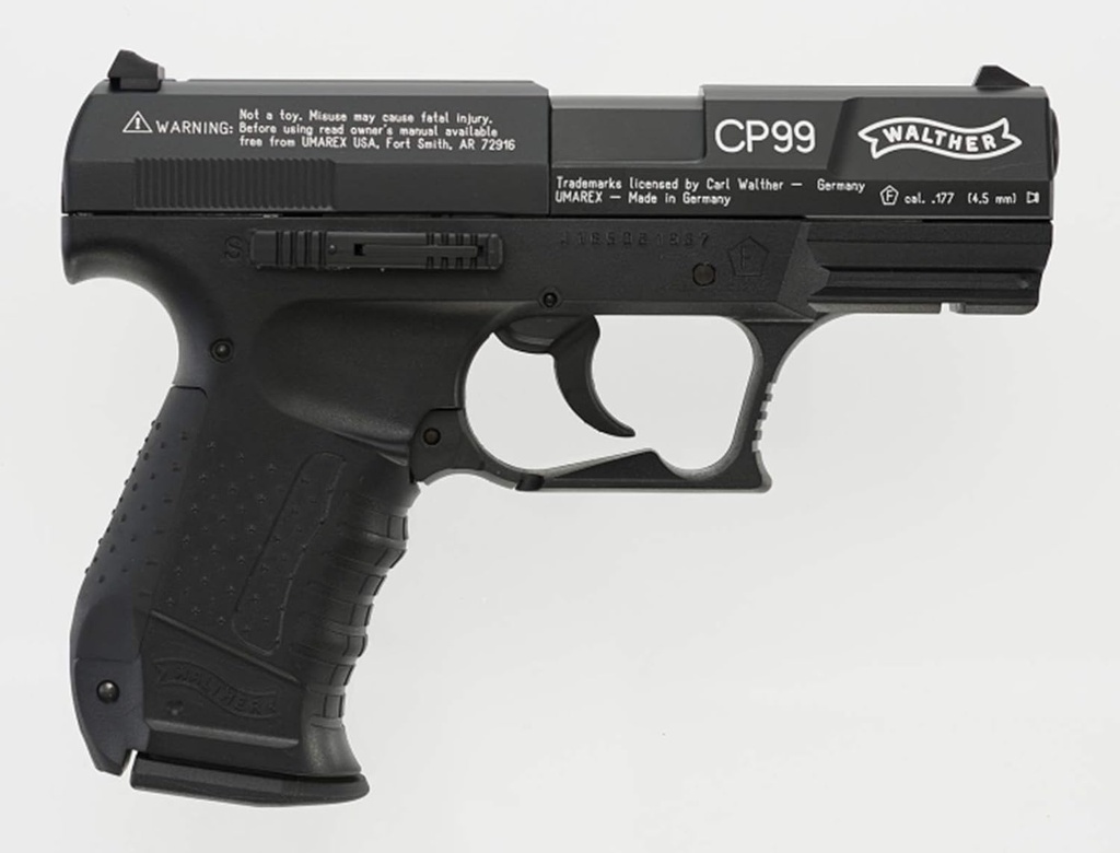 PISTOLA WALTHER CP99 CO2 CAL 177 360FPS