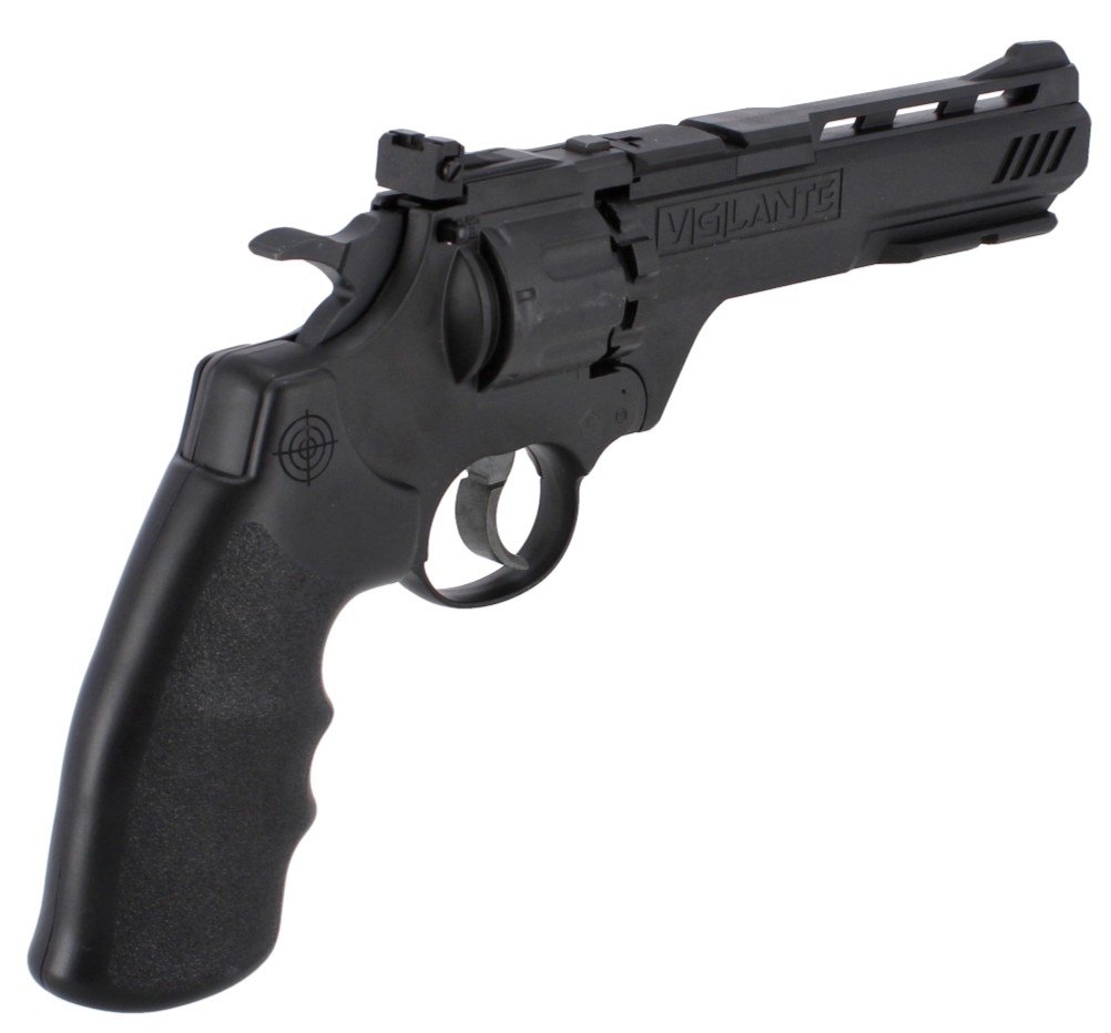 REVOLVER PISTOLA CO2 MENDOZA CAL. 4.5 VIGILANTE MCO2-CCP8B2