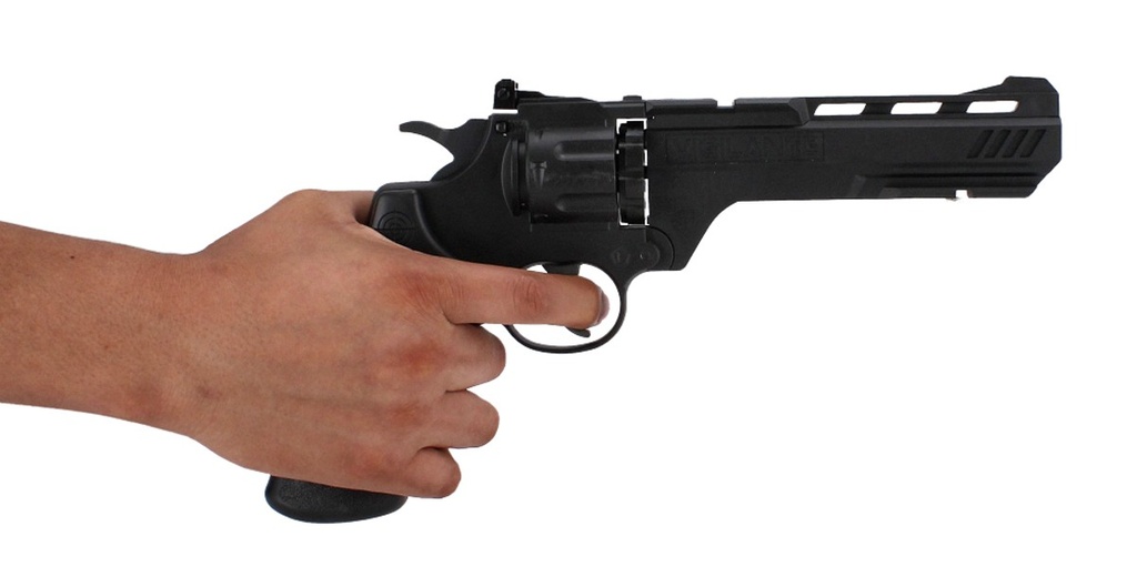 REVOLVER PISTOLA CO2 MENDOZA CAL. 4.5 VIGILANTE MCO2-CCP8B2