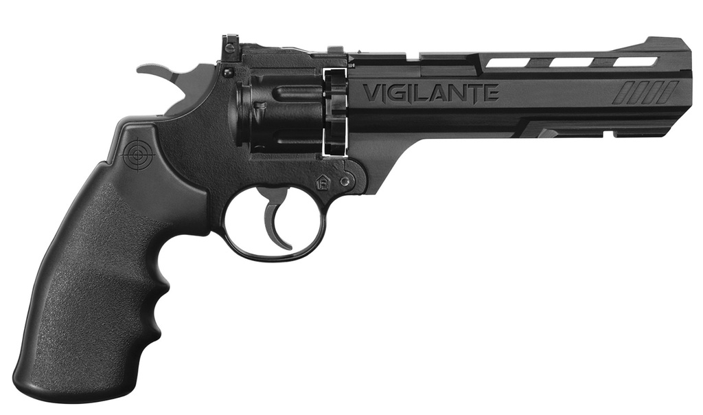 REVOLVER PISTOLA CO2 MENDOZA CAL. 4.5 VIGILANTE MCO2-CCP8B2