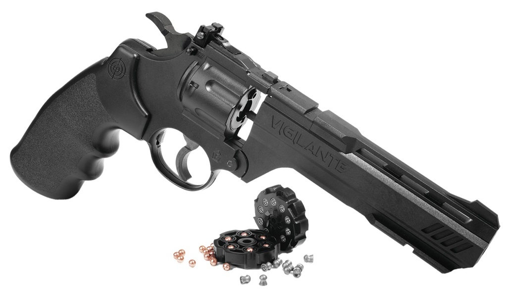 REVOLVER PISTOLA CO2 MENDOZA CAL. 4.5 VIGILANTE MCO2-CCP8B2