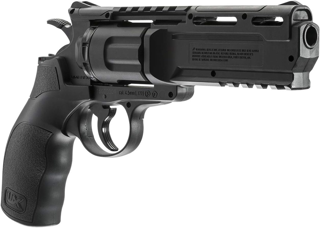 REVOLVER PISTOLA CO2 UMAREX BRODAX NEGRA CO2BB 2252109