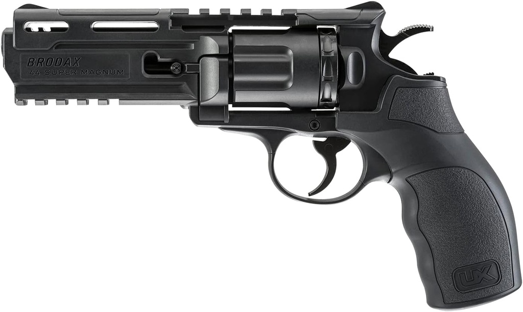 REVOLVER PISTOLA CO2 UMAREX BRODAX NEGRA CO2BB 2252109