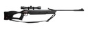 RIFLE DE DIABOLO MENDOZA CAL 5.5 BLACK HAWK POLIMERO 4X32 10005101PL02