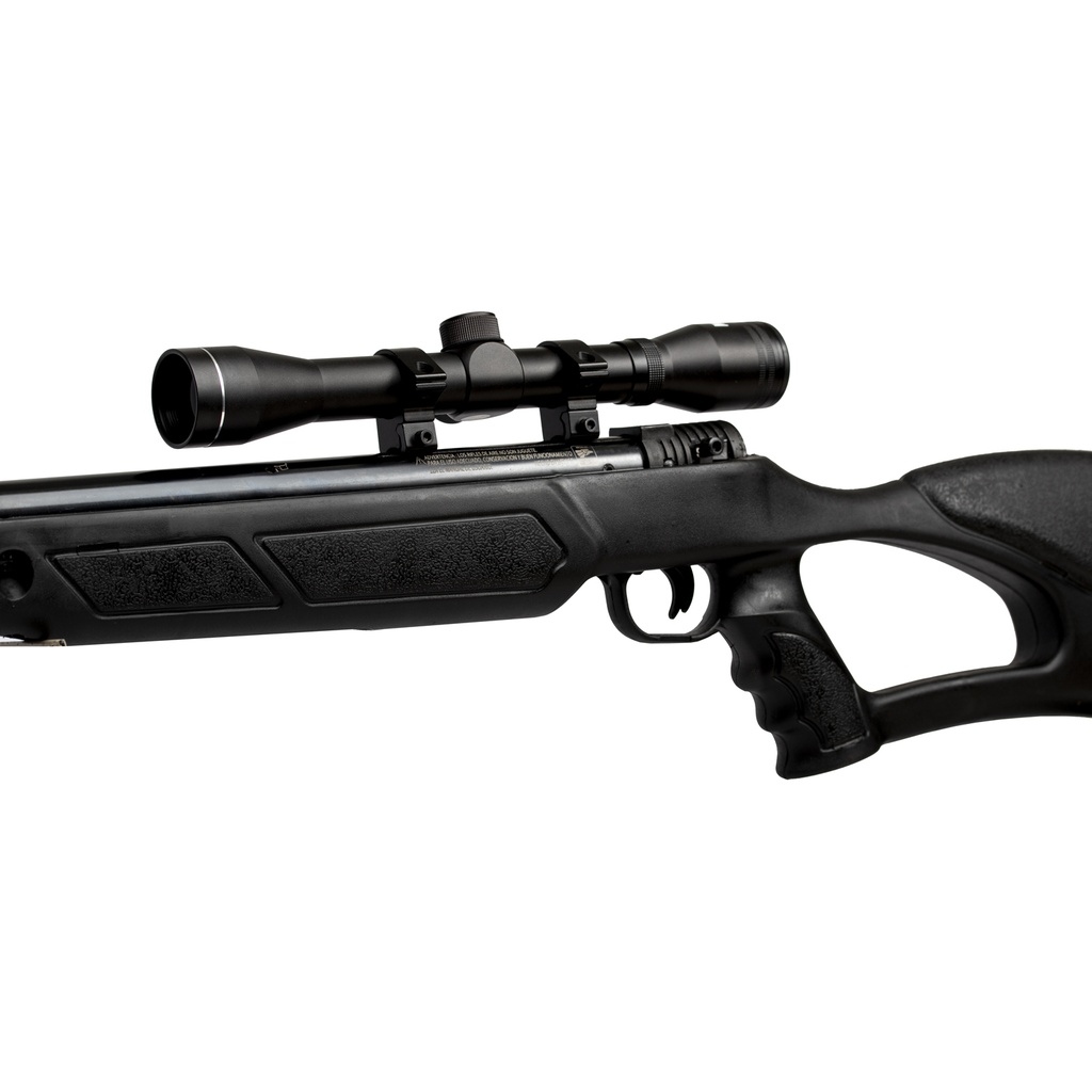 RIFLE DE DIABOLO MENDOZA CAL 5.5 BLACK HAWK POLIMERO 4X32 10005101PL02
