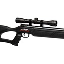 RIFLE DE DIABOLO MENDOZA CAL 5.5 BLACK HAWK POLIMERO 4X32 10005101PL02