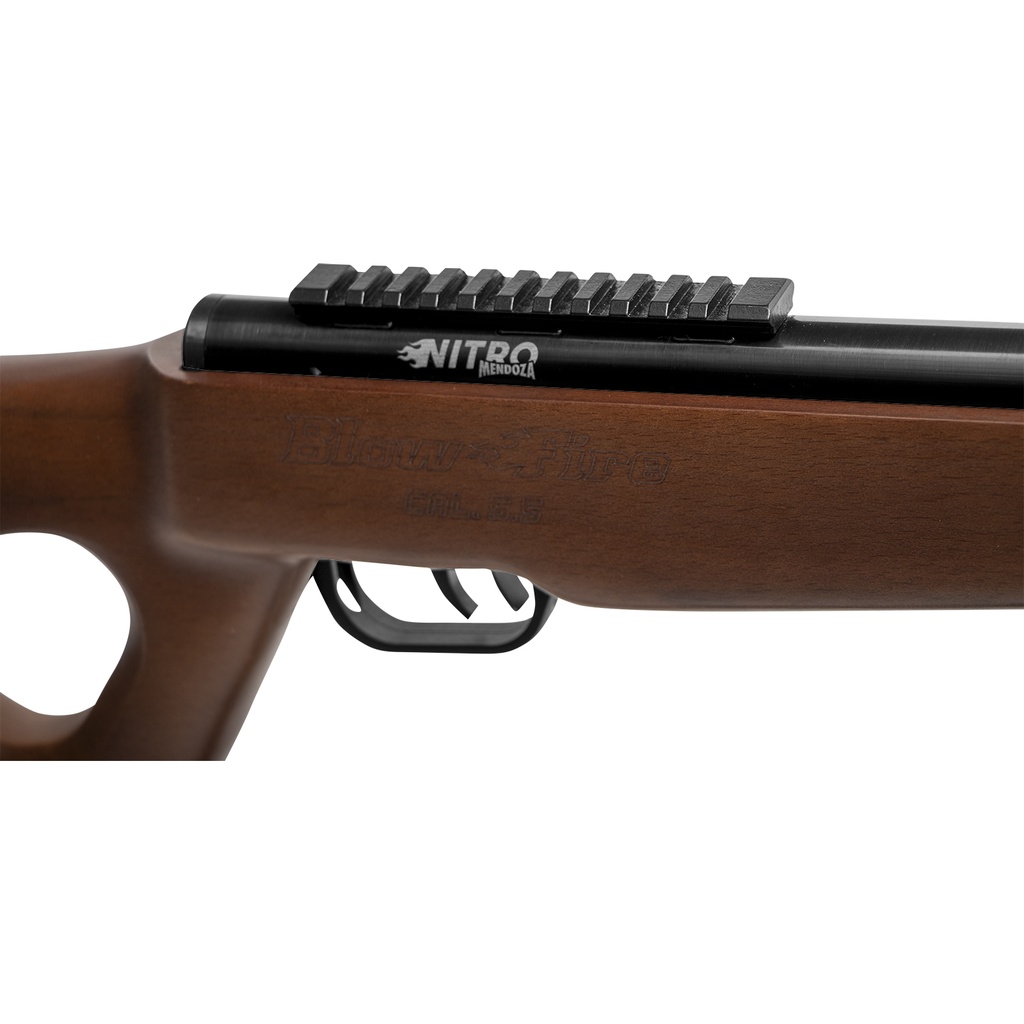 RIFLE DE DIABOLO MENDOZA CAL 5.5 BLOW FIRE BARNIZ SIN MIRA 20005116BZ00