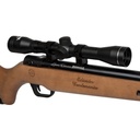 RIFLE DE DIABOLO MENDOZA CAL 5.5 CENTENARIO BARNIZ MIRA 4X32  01005101CN02