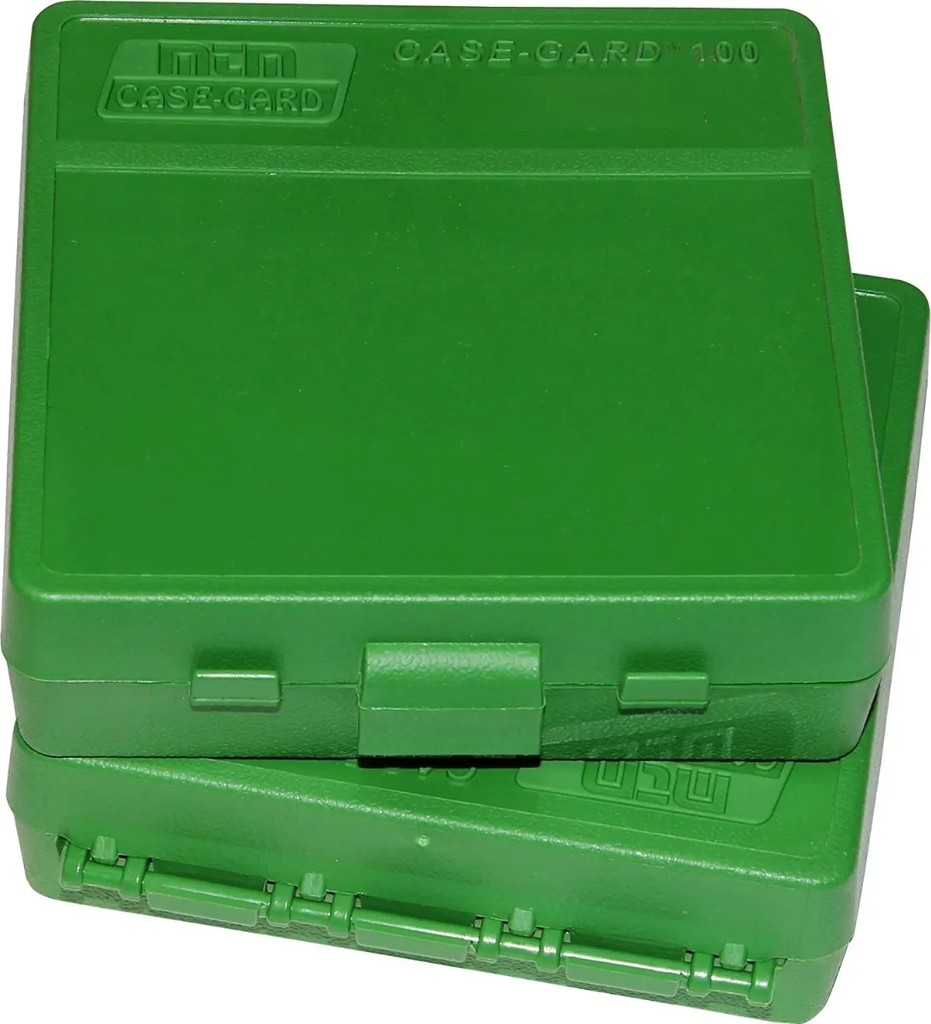 CAJA PARA CARTUCHOS PISTOLA 100 PZAS 9MM  380 AUT 1224-00