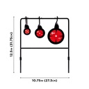DIANA ALLEN DEFLECTOR TRIPLE STEEL TARGET 15403