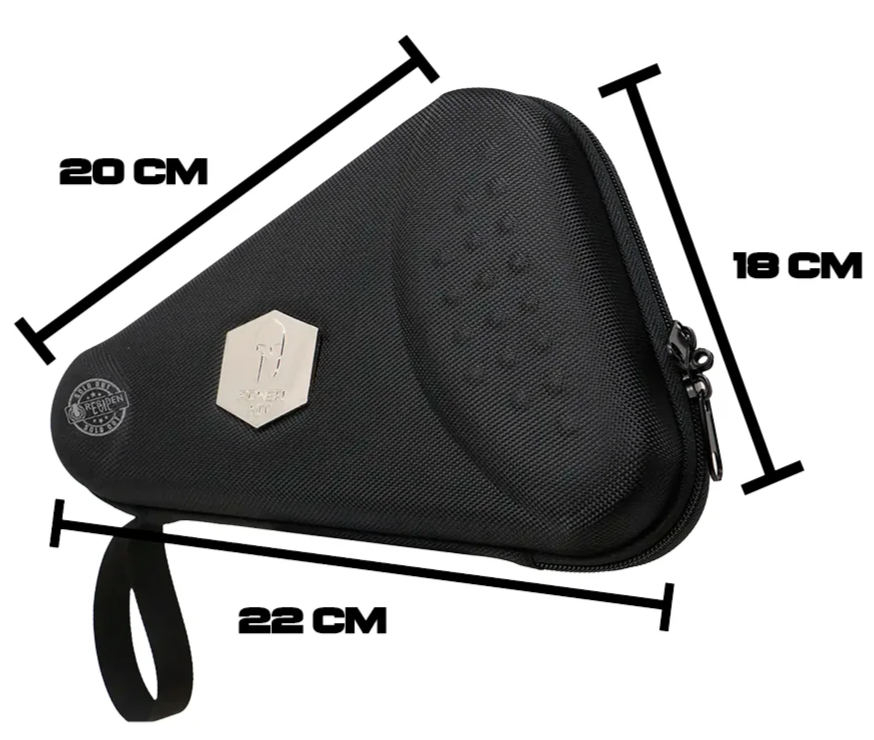 ESTUCHE PISTOLA POWER HIT CAÑON CORTO NEGRO PH-EVA1PSB