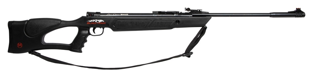 RIFLE DE DIABOLO MENDOZA CAL 5.5 BLACK HAWK POL C/CARGADOR S MIRA 10005701PL00 