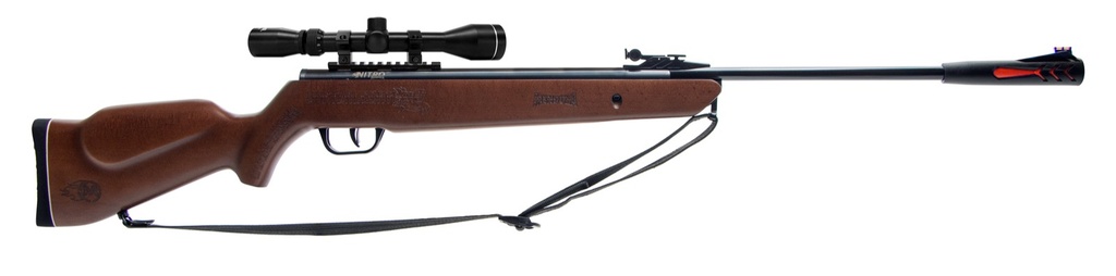 RIFLE DE DIABOLO MENDOZA CAL 5.5 QUETZALCOATL NP BARNIZ MIRA 3-9X40 20005123BZN03