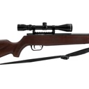 RIFLE DE DIABOLO MENDOZA CAL 5.5 QUETZALCOATL NP BARNIZ MIRA 3-9X40 20005123BZN03