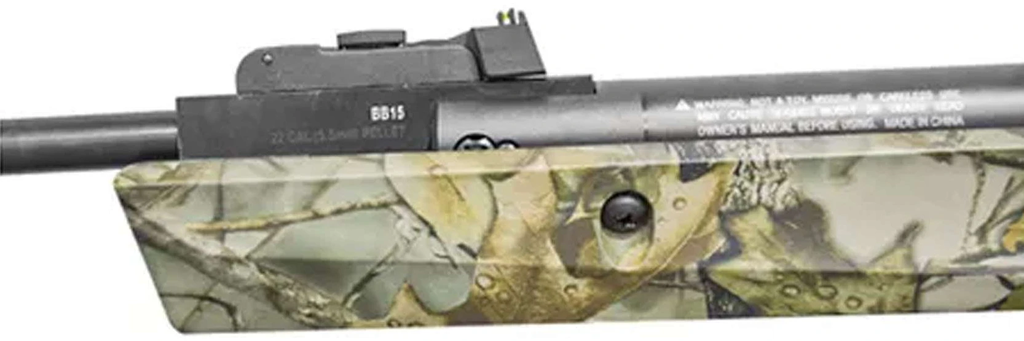 RIFLE DE DIABOLOS NV BB15 CAL 5.5 COMMANDO CAMO 950FPS BB15CAM