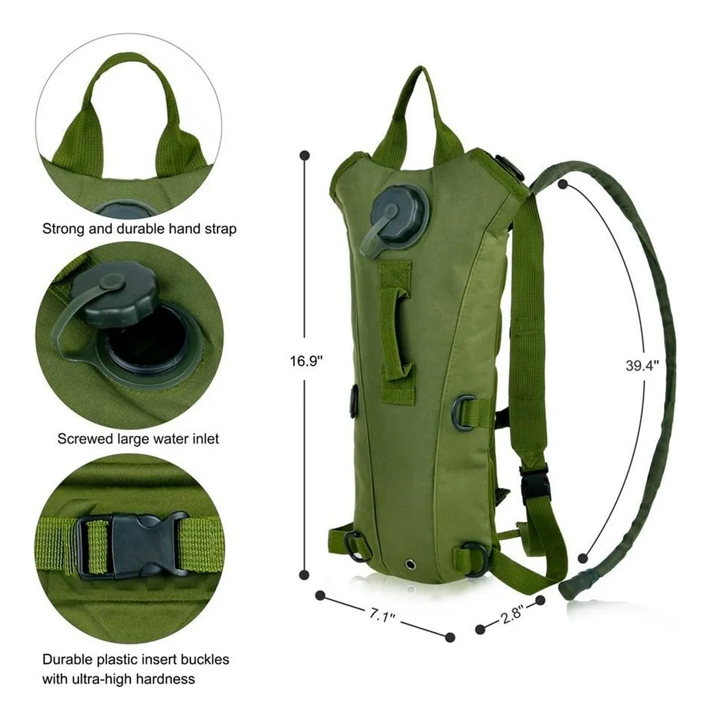 BOLSO CAMEL BAGS SIERRA VERDE PLASTICA 2 LT MH07