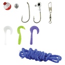 CAÑA COMBO SPINNING GIMBEL P/PESCA C/CARRETE ACCES 135CM DF103 15CANAPE178CH