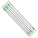 FLECHA ARCO MENDOZA FIBRA DE VIDRIO 30" PAQ. C/6  MAR-027