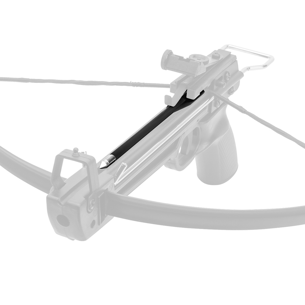 FLECHA BALLESTA MENDOZA DE PLASTICO 6.5 PULGADAS 12PACK MAR-023