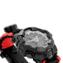 RELOJ BRUJULA MENDOZA PARACORD NEGRO/ROJO LCD 6 DIGITOS MC-008