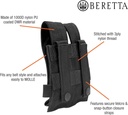 FUNDA CARGADOR BERETTA GRIP-TAC MOLLE PISTOL M BK CA151001890999