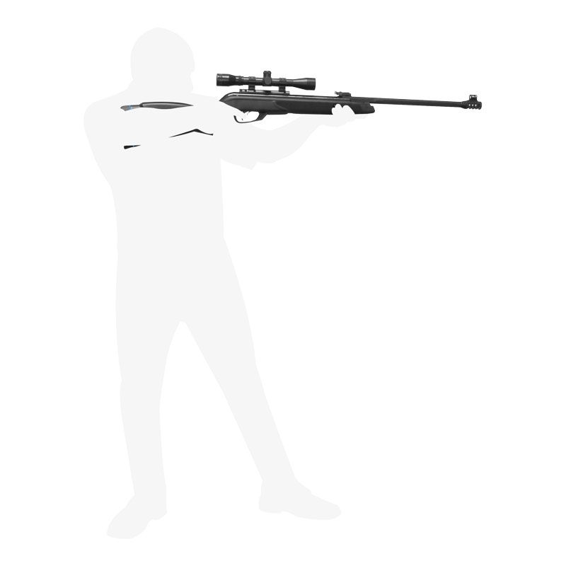 RIFLE DE DIABOLO GAMO CAL 5.5 BLACK BEAR IGT 4X32 WR 6110029755BBEIGT57