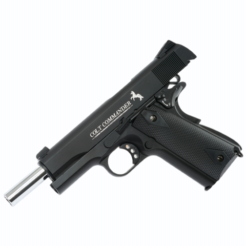 PISTOLA COLT COMMANDER NEGRA CO2 BB 325 FPS CALIBRE 4.5 2254028