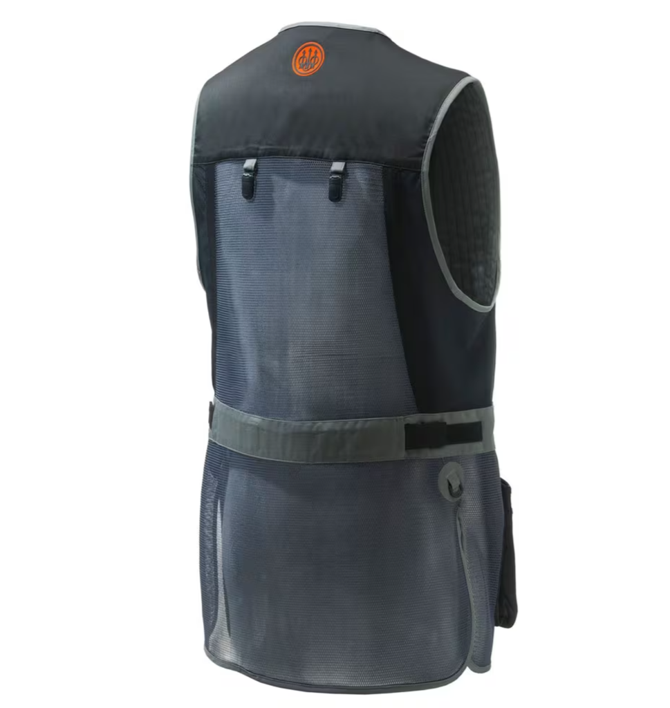 CHALECO BERETTA GILET EVO GREY CASTELROCK BLACK ORANGE GT911T155309OP
