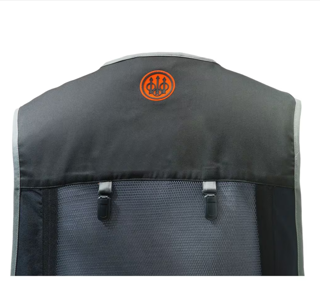 CHALECO BERETTA GILET EVO GREY CASTELROCK BLACK ORANGE GT911T155309OP