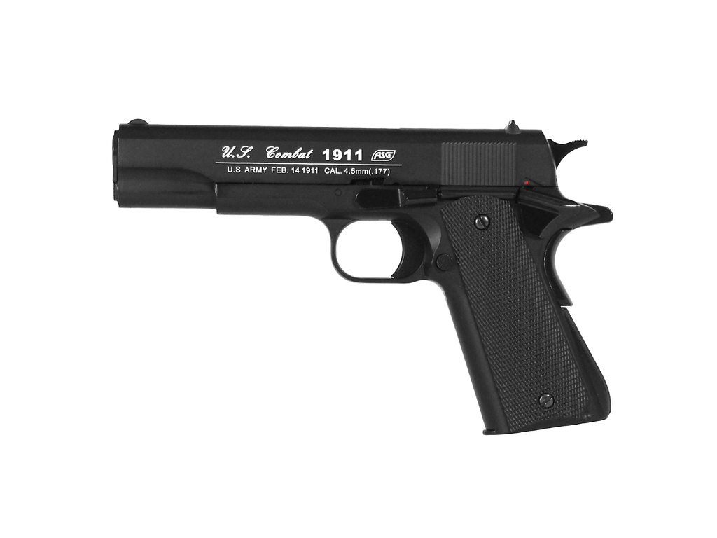 PISTOLA ASG 1911 US-C CO2 BB STEEL CALIBRE 4.5 BLOWBACK 19818