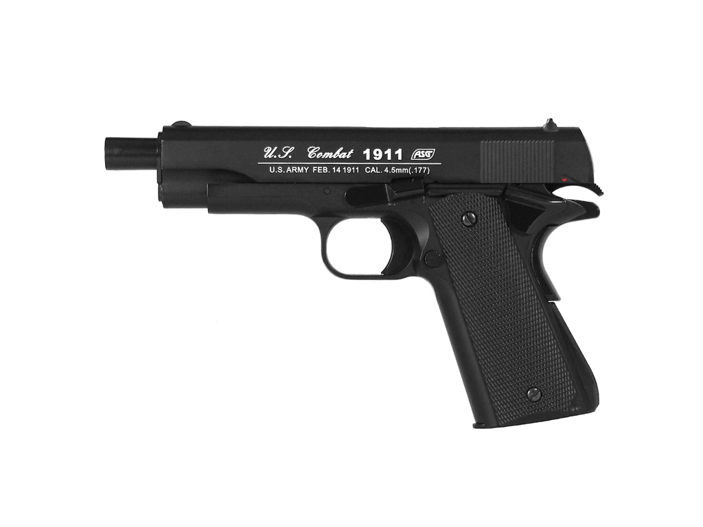 PISTOLA ASG 1911 US-C CO2 BB STEEL CALIBRE 4.5 BLOWBACK 19818