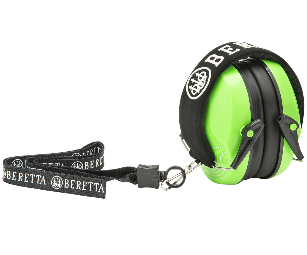 OREJERAS BERETTA CUFFIA DA TIRO GREEN FLUO CF1000000207FF