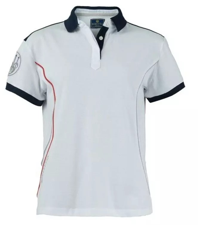 PLAYERA BERETTA POLO UNIFORM PRO WHITE MT211T13170100