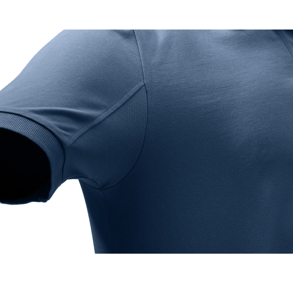 PLAYERA BERETTA POLO AIRMESH SS BLUE ECLIPSE MP471T13540504