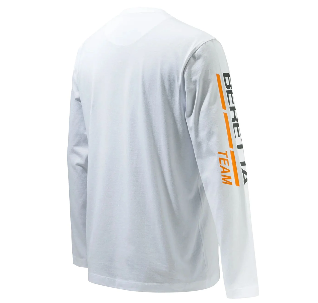 T-SHIRT BERETTA TEAM LS WHITE TS482T15570100