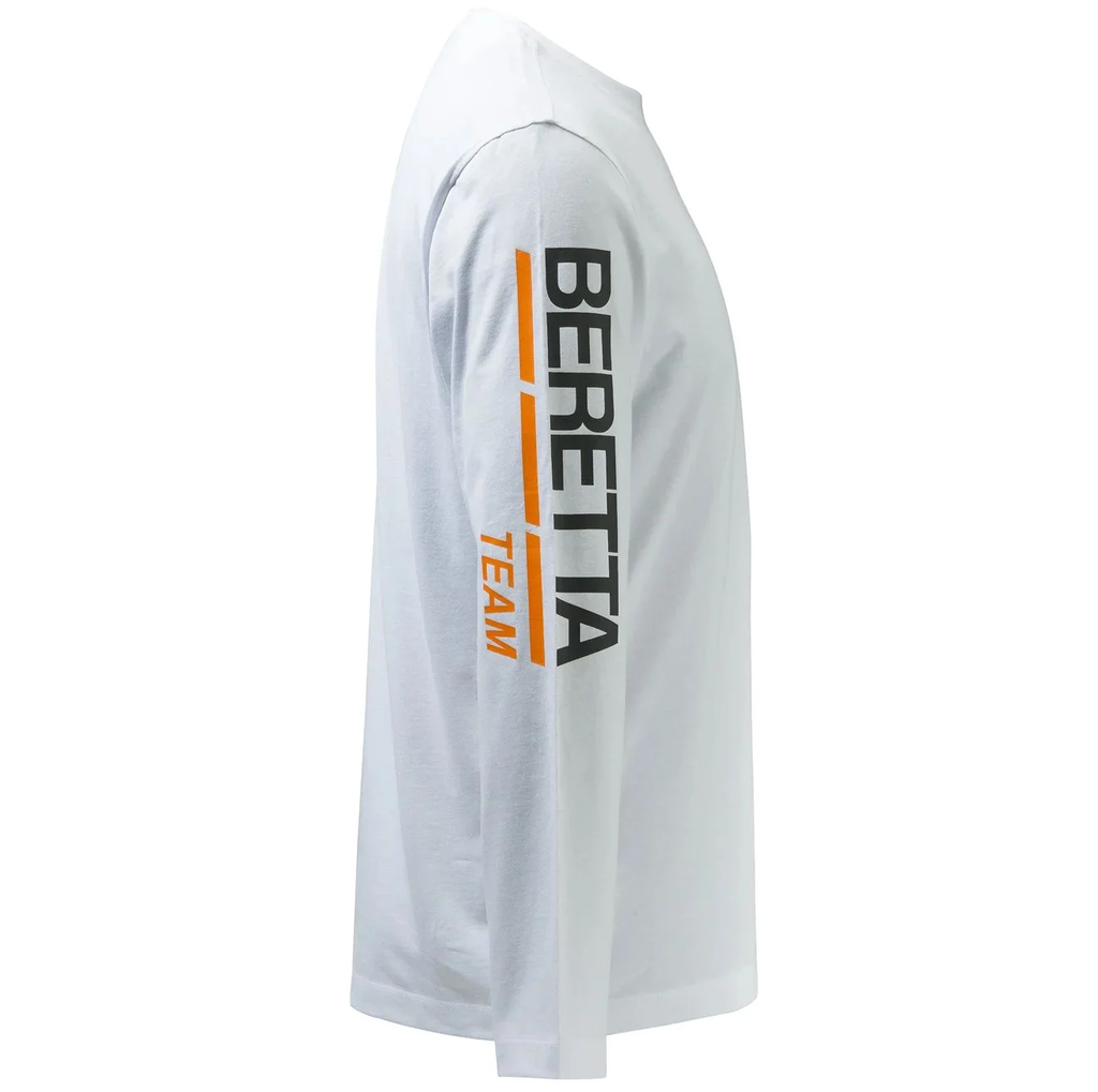T-SHIRT BERETTA TEAM LS WHITE TS482T15570100