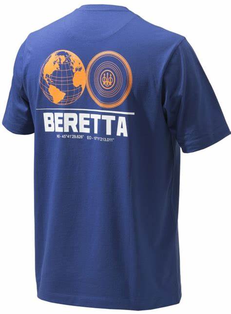 T-SHIRT BERETTA WW CLAY BLUE BERETTA TS492T15570560