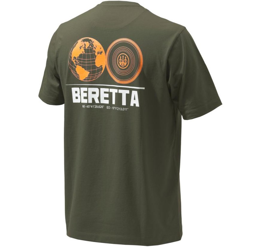 T-SHIRT BERETTA WW CLAY GREEN TS492T15570715