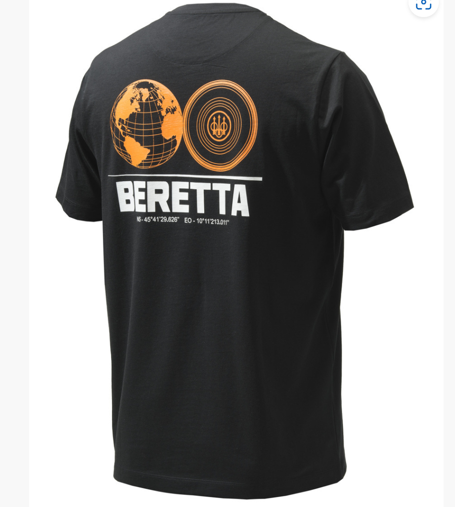 T-SHIRT BERETTA WW CLAY BLACK TS492T15570999