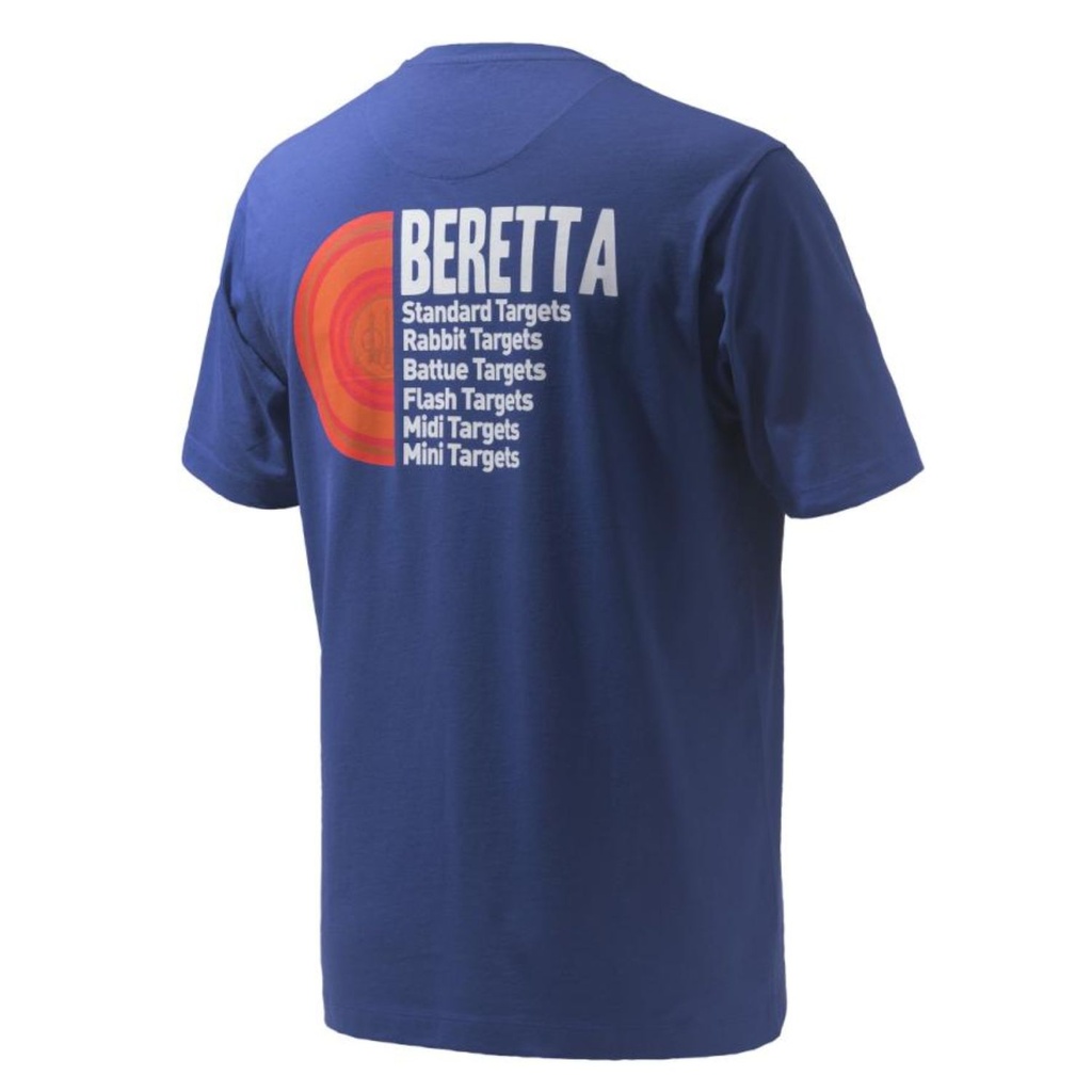 T-SHIRT BERETTA UNISEX DISKGRAPHIC BLUE TS462T15570560