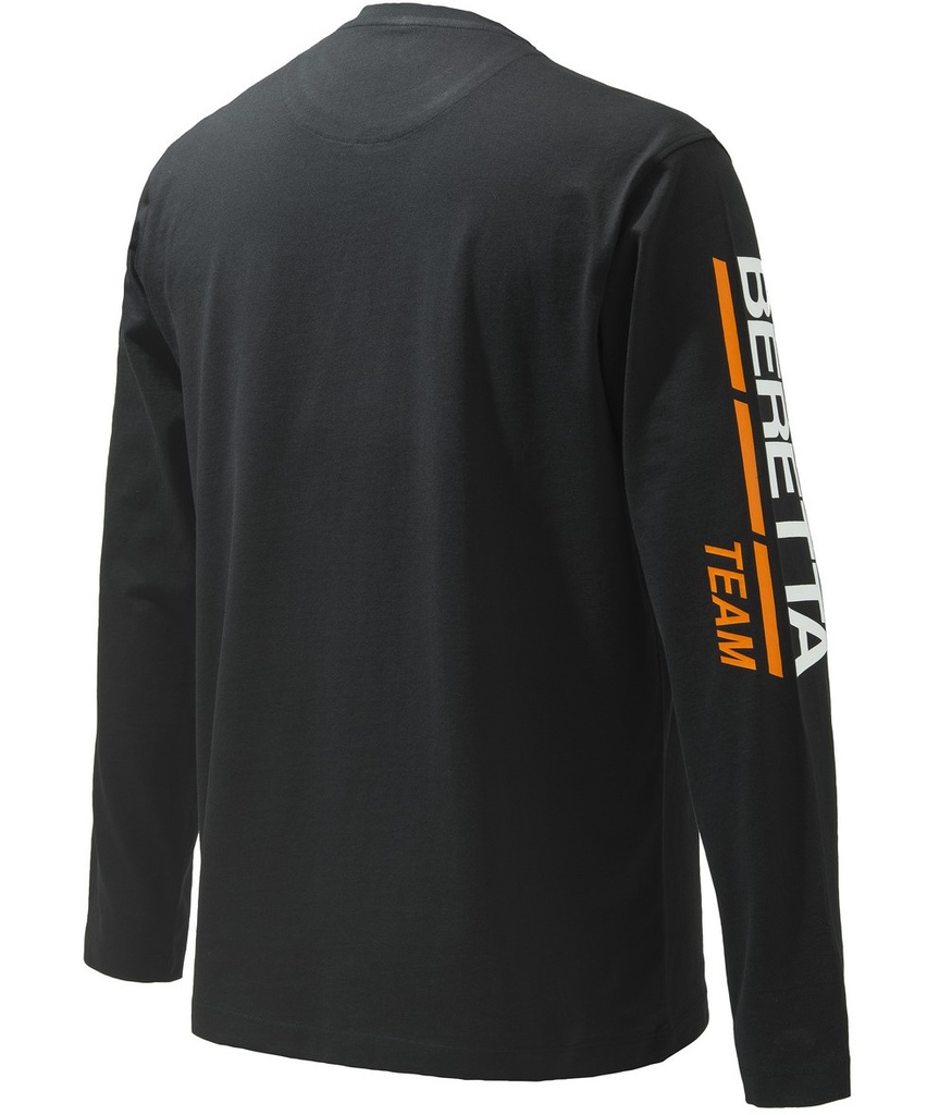 T-SHIRT BERETTA TEAM LS BLACK TS482T15570999